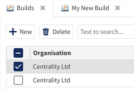 Deleting an existing build - OneDeploy