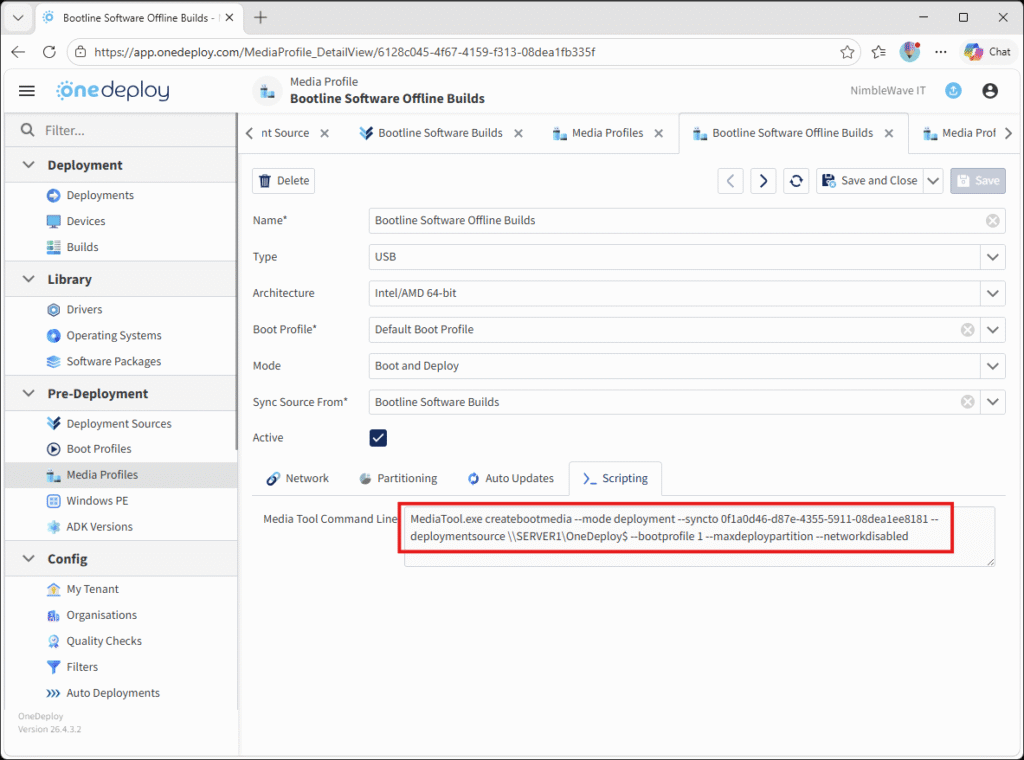How To: Create USB Boot and Deployment Media - OneDeploy