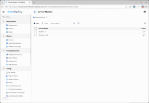 Device Models - OneDeploy