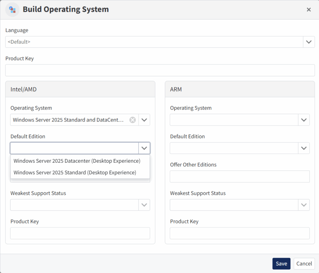 Adding and Managing Operating Systems - OneDeploy
