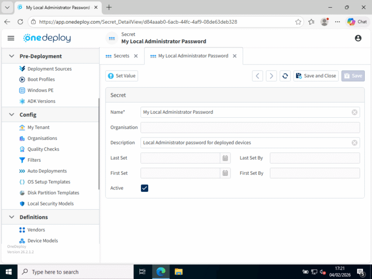 Getting Started - Technical Onboarding - OneDeploy
